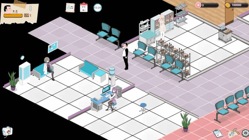 黑山综合医院》Ver2.2.1 官方中文步兵版|PC经营SLG+全动态+2G资源实测解析图片-2 黑山综合医院》Ver2.2.1 官方中文步兵版|PC经营SLG+全动态+2G资源实测解析图片-2