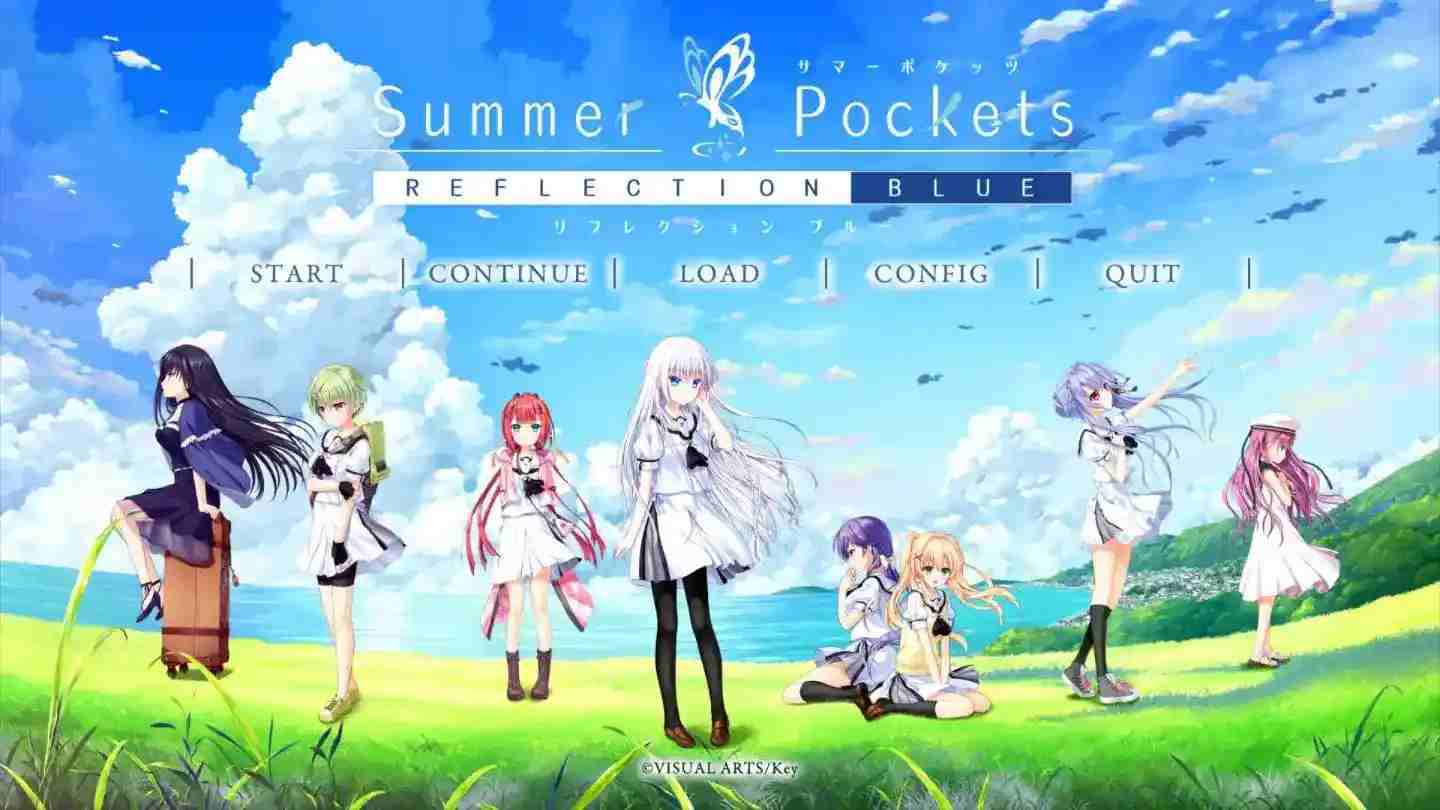 夏日口袋 蔚蓝回忆(Summer Pockets REFLECTION BLUE)V1.05 安卓直装全年龄版发布图片-1 夏日口袋 蔚蓝回忆(Summer Pockets REFLECTION BLUE)V1.05 安卓直装全年龄版发布图片-1