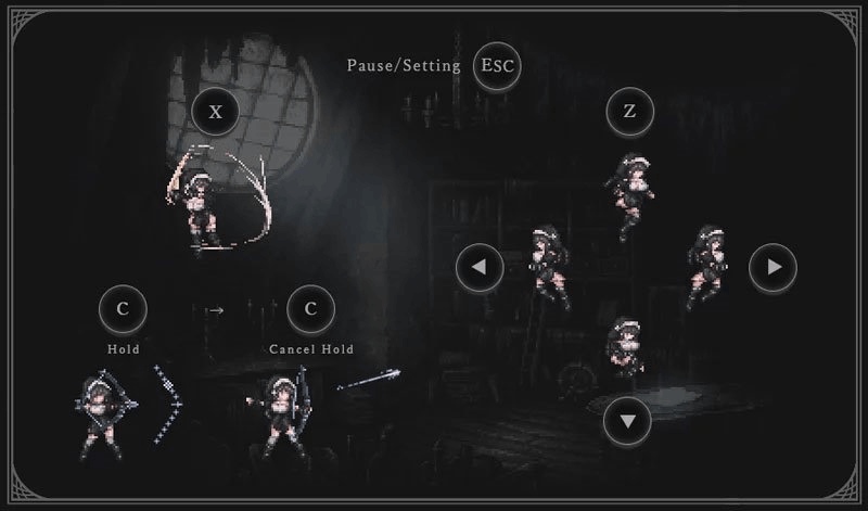 《哥特少女勇闯恶魔城》V3.0终极评测:像素暴力美学的天花板之作图片-2 《哥特少女勇闯恶魔城》V3.0终极评测:像素暴力美学的天花板之作图片-2