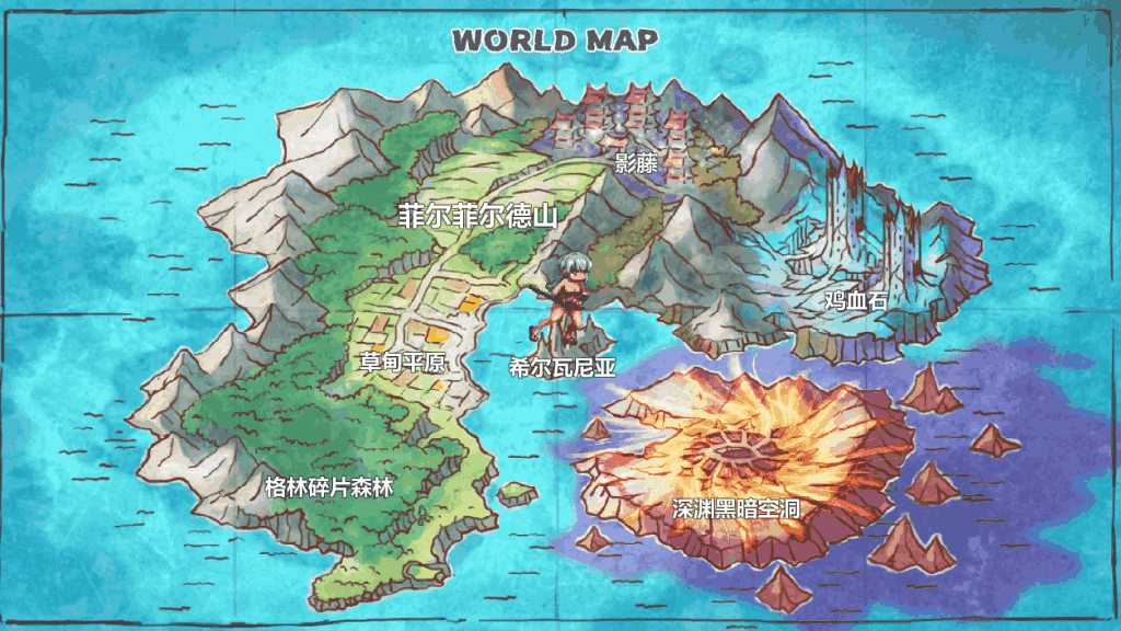 《美女剑客晴美》PC像素ACT佳作：官中动态版187M即玩图片-3