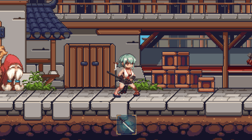 《美女剑客晴美》PC像素ACT佳作：官中动态版187M即玩图片-2