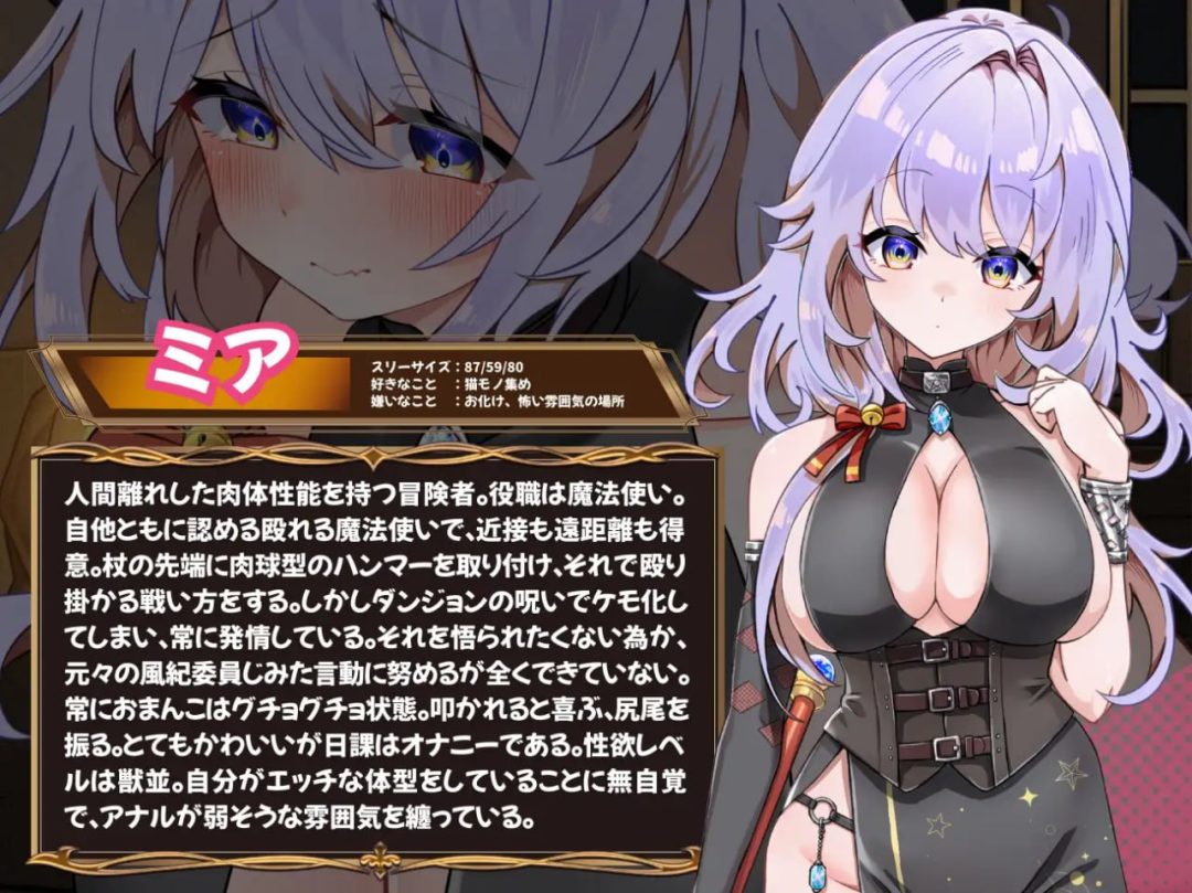 《发情迷宫 与猫耳娘的探索生活》PC汉化完整版下载 | SLG策略养成游戏