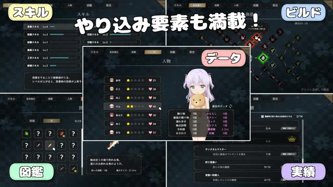 《荒岛求生记：少女们的冒险》PC汉化版 v1.0.0 | 945MB生存RPG游戏下载