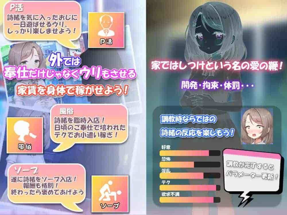 PC养成SLG《纯真少女成长物语》1.02汉化版更新与配置说明