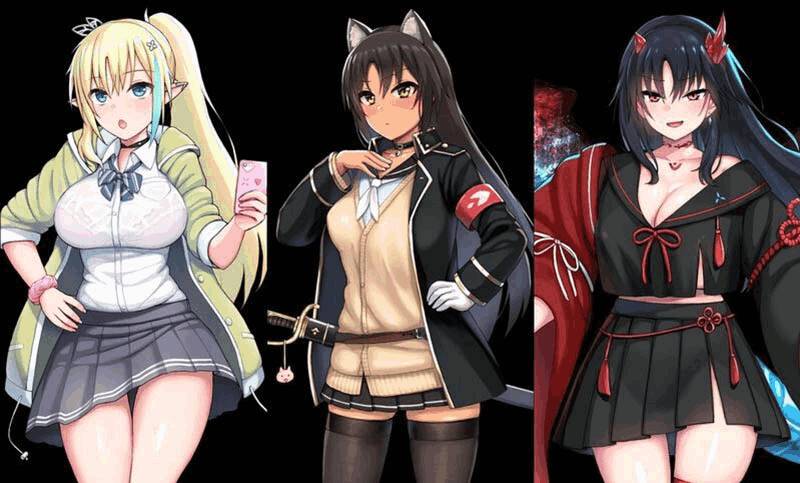 安卓+PC平台爆款SLG游戏《圆交幻想～爱与勇气Yuan交拯救世界》V1.07官方中文版图片-1