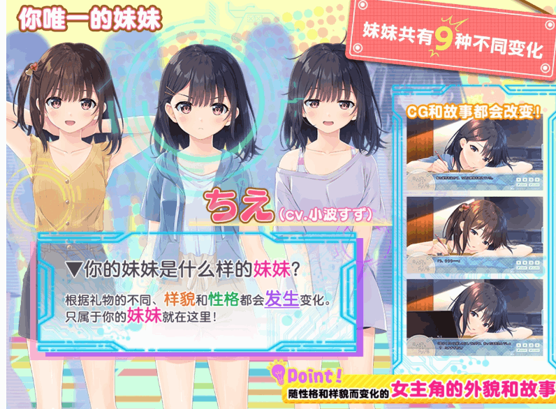 兄妹羁绊物语：爆款 RPG 类 PC 游戏（官中 / 全回想存档 + DLC01-05 整合）图片-1