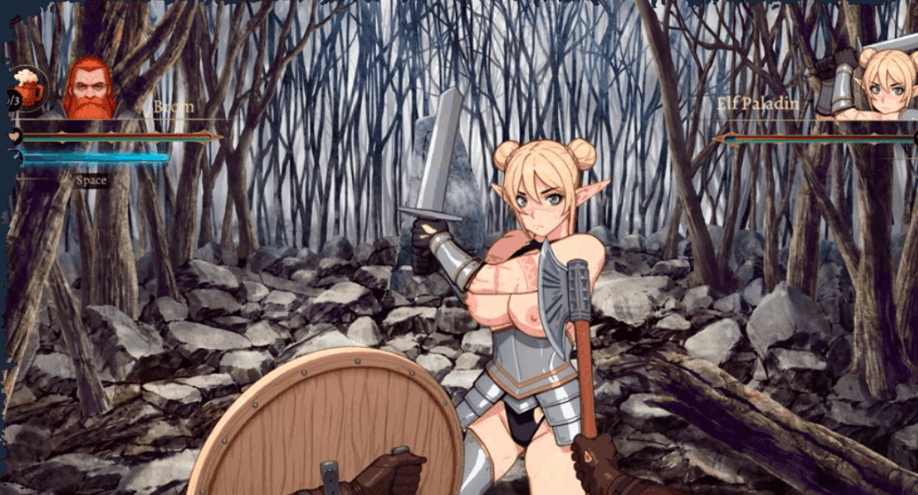 【剧情向 SLG / 官方中文 / 动态场景 / PC 端】精灵洞穴必须陷落 Elven Holes Must Fall 官方中文版【1.19G】图片-1