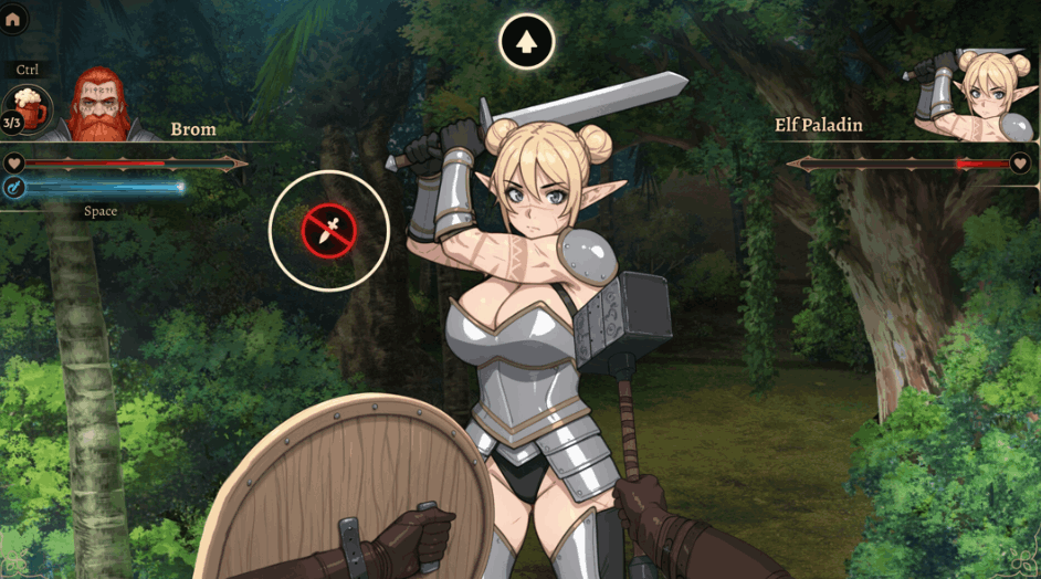 【剧情向 SLG / 官方中文 / 动态场景 / PC 端】精灵洞穴必须陷落 Elven Holes Must Fall 官方中文版【1.19G】图片-1