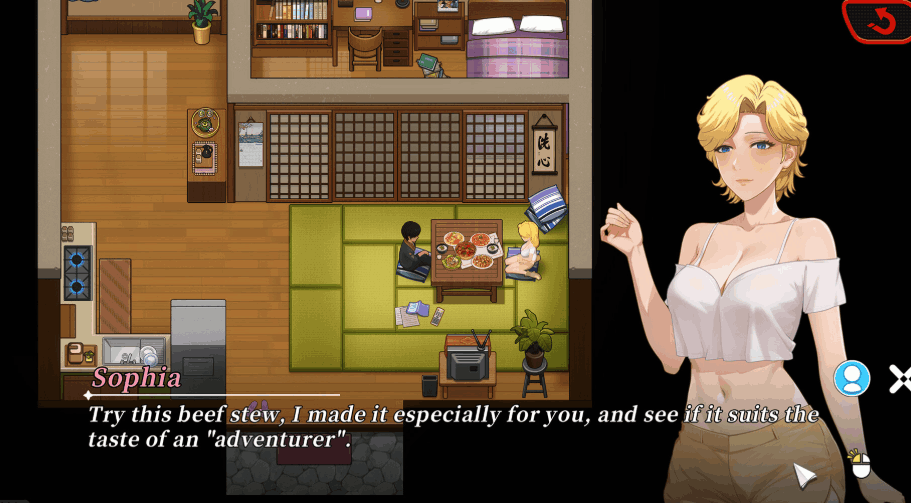 【日系 SLG 精品 / 官中 / 步兵 / 后宫向 / PC 端适配】幸福岛幻想（Happy Island Fantasy）Ver1.0.5 官方中文步兵版【8.88G】图片-1